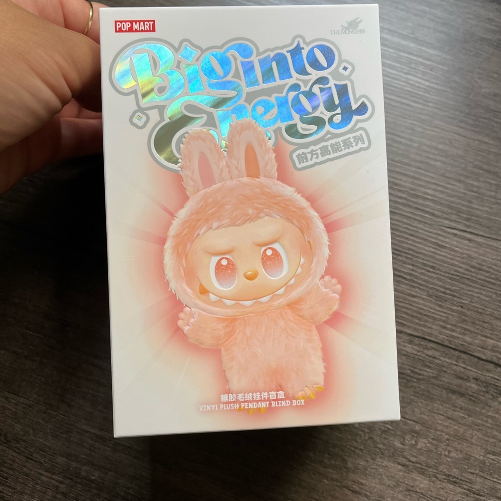 Pop Mart Big Into Energy Vinyl Plush Pendant Blind Box